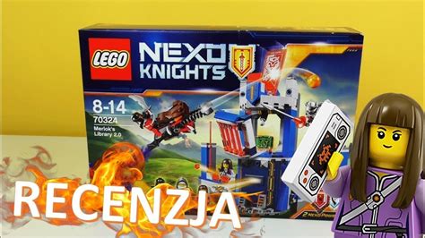 LEGO Nexo Knights Biblioteka Merlok 2 0 70324 RECENZJA YouTube