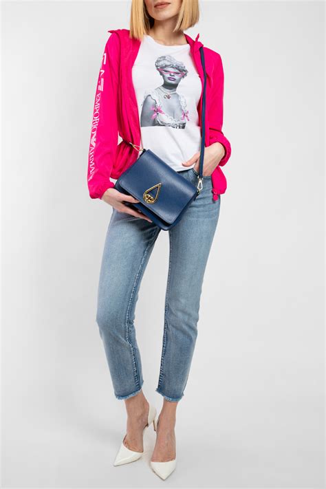 Розовая ветровка с капюшоном Armani купить в Киеве, Украине [3RTB08 ...