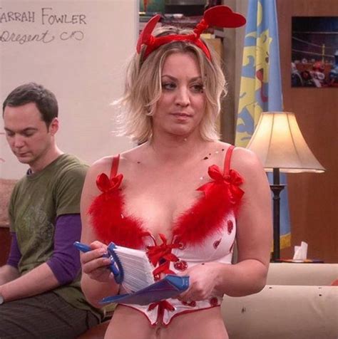 Bbt Valentines Day Episode Of Kaley Cuoco NUDE CelebrityNakeds