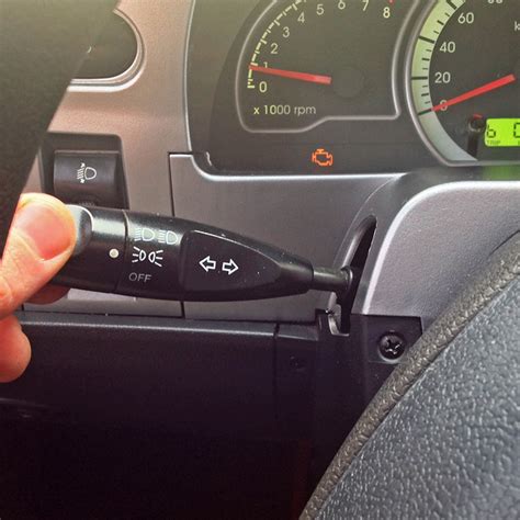 Управление внешним освещением Daewoo Nexia N150