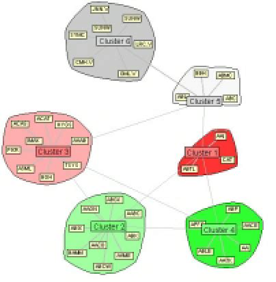 visualizing  cluster types  scientific diagram