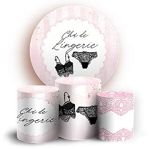 Kit Redondo E Trio Ch De Lingerie Sublimado D Sublistamps Sublima O