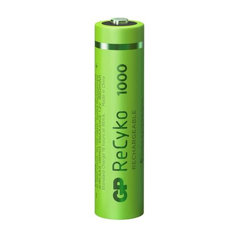 Аккумуляторы Aaa Gp Recyko R03 1000mah Nimh 4шт Gp100aaahce 2gbe4