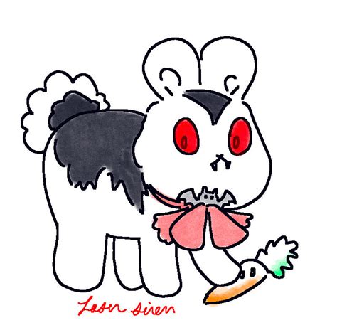 Bunnicula Bunny By Lasersiren On Deviantart