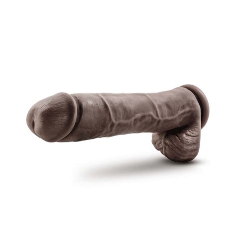 Au Naurel Dildo Doble Densidad 29 2 Cm Chocolate