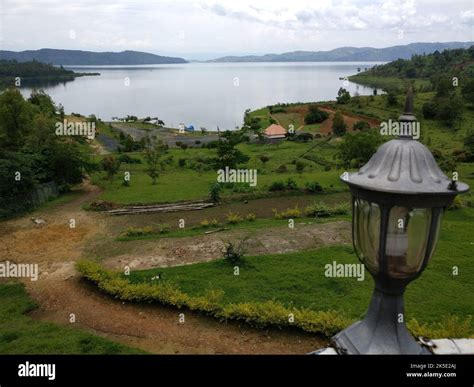 lake kivu  rwanda africa stock photo alamy