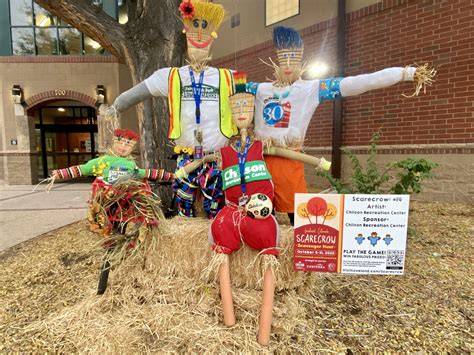 Artistic Scarecrows Take Over Loveland For Scarecrow Scavenger Hunt