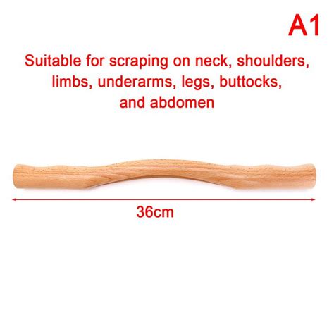 Натуральная деревянная бамбуковая палочка для массажа гуашь деревянный ...