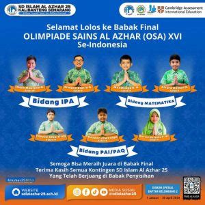 Finalis Osa Sd Islam Al Azhar Semarang