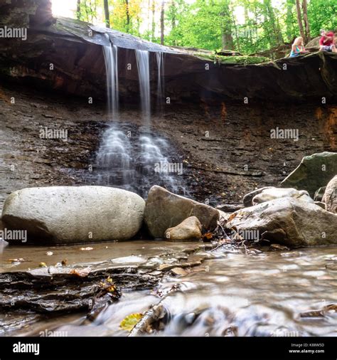Blue Hen Falls Stock Photo Alamy