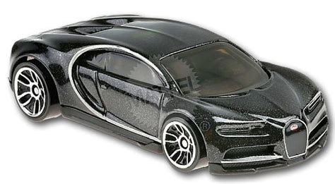Hot Wheels Bugatti Chiron Factory Fresh Black Contemporary