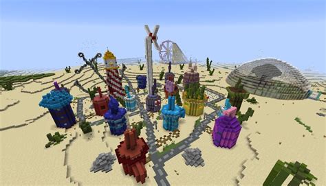Bikini Bottom Spongebob Minecraft Map