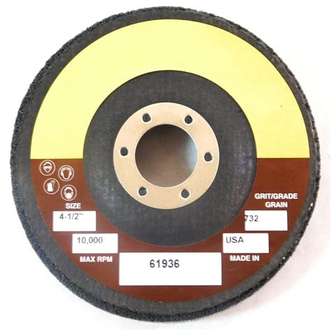 Standard Abrasives Grit Type Unitized Disc Dan S