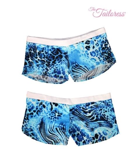 Claudia Bikini Swimsuit Hot Pants Boy Shorts PDF Sewing Pattern The Tailoress