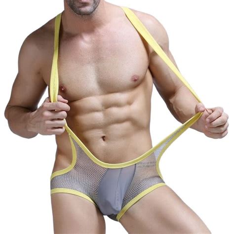 Mankini Bodysuit Men S Lingerie Free Shipping
