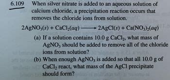 Answered When Silver Nitrate Is Added To An Aqueous Solution Of