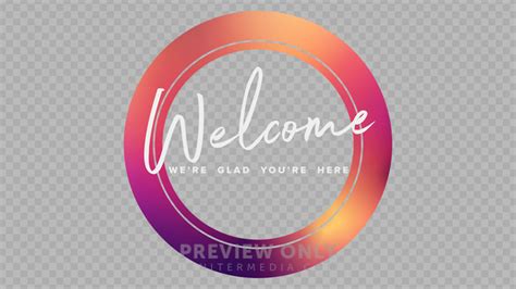 Easter Colorbrush Maundy Thursday Welcome Frame Title Graphics