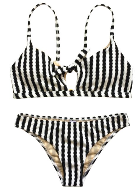 Stripe 2 Piece Bikini Set STYLESIMO