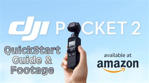 DJI Pocket 2, Creator Combo Quick Start Guide & Footage | 4K Camera and ...