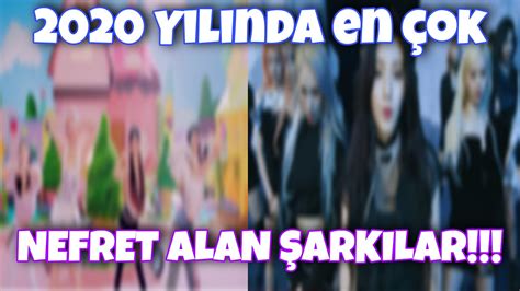 Yilinda En Ok Nefret Alan K Pop Arkilari Youtube