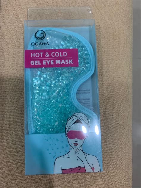 Original Ogawa Hot Cold Gel Eye Mask Beauty Personal Care Vision Care On Carousell