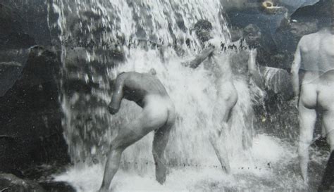 Vintage Muscle Men Naked Swim