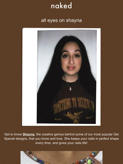 Naked Beauty Bar Get To Know Shayna The Naked OG Milled