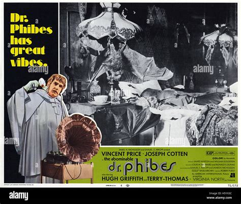 The Abominable Dr. Phibes - Movie Poster Stock Photo - Alamy