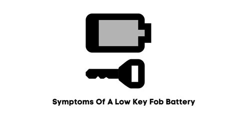 9 Symptoms Of A Low Key Fob Battery – VehicleChef