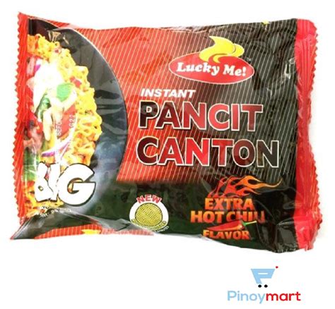 Lucky Me Pancit Canton Extra Hot Chili Pinoymart