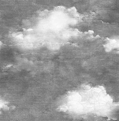 Black and White Cloud Wallpaper – Mayflower Wallpaper