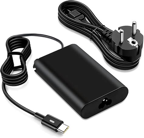 W Usb C Chargeur Pour Dell Xps Xps