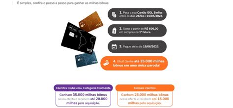 Muito bom Peça o seu cartão GOL Smiles e ganhe até 55 000 milhas bônus