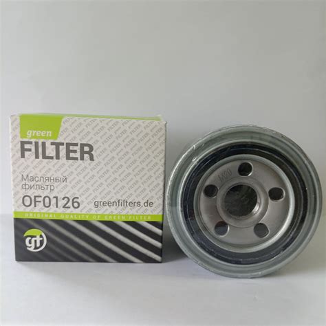 Фильтр масляный Green Filter двигателя для легковых автомобилей ...