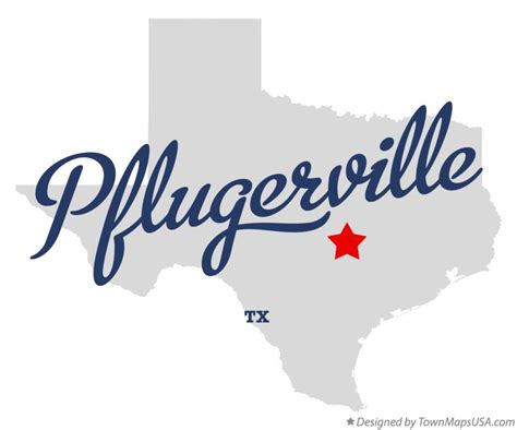 Pflugerville Texas Map Business Ideas 2013