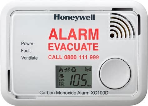 Buy Life1 Honeywell Xc100d En A Carbon Monoxide Alarm With Digital