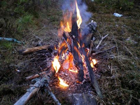 Виды костров способы добычи огня