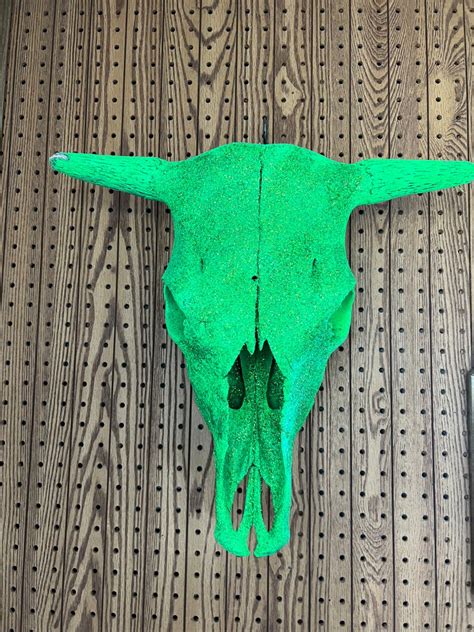 Custom Real Cow Skull Etsy