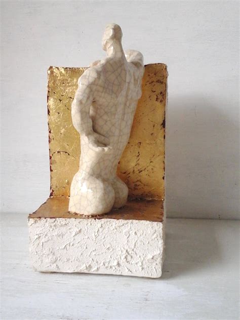 Male Statue D Ceramic Nude Art Figurine Naked Ceramic Etsy Australia