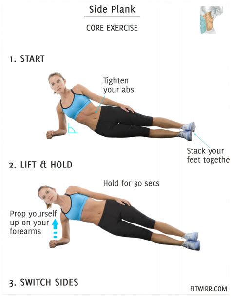 Side Plank Lifts