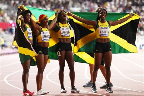 Jamaica Strikes 4x100m Gold Ricketts Lands Triple Jump Silver