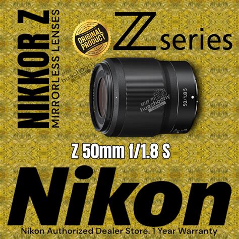 Nikon Nikkor Z 50mm F18 S Z 50mm F18 S Photography Lens And Kits