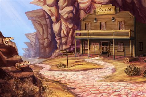 Artstation Wild West Exterior