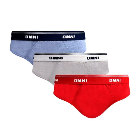 OMNI By SO EN Men S 3in1 Brantly Cotton Bikini Outside Briefs Shopee Philippines