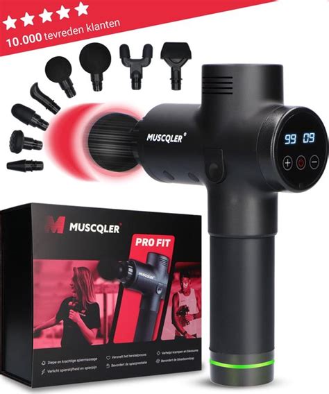 Massage Gun Muscqler ® Pro Fit Massage Apparaat Massage Gun Professioneel Zeer