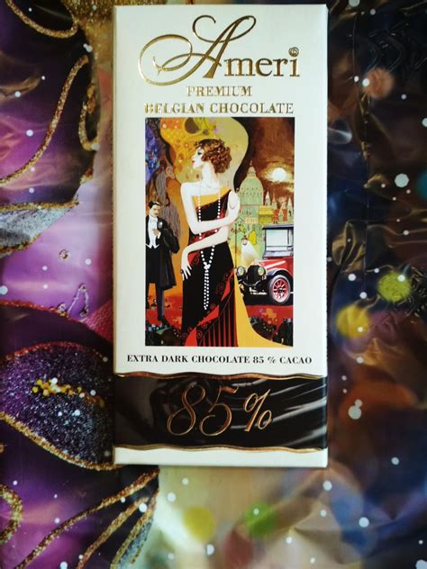 Шоколад Ameri Premium Belgian Chocolate Горький 85% какао | отзывы