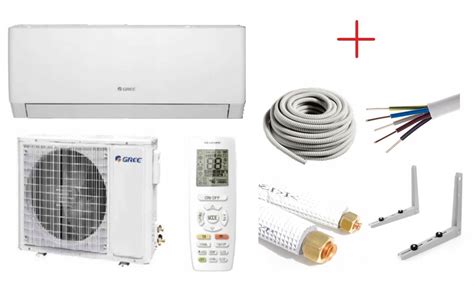 Klimatyzator Gree Pular 2,5kW + ZESTAW MONTAŻ (GWH09AGA-K6DNA1A) • Cena ...