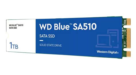 WDS100T3B0B Western Digital SSD WD Blue SA510 M 2 2280 1TB SATA