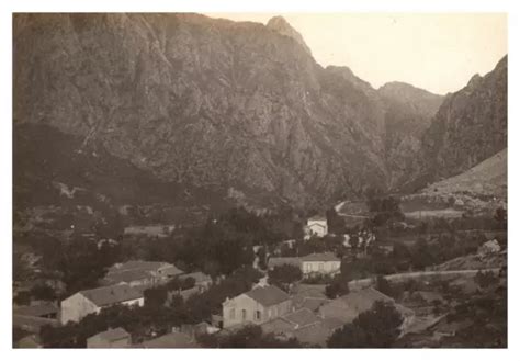 Alg Rie Kherrata Gorges Du Chabet El Akhra Vintage Silver Print