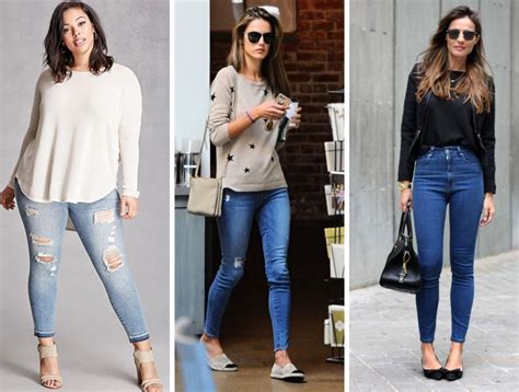 Como Escolher A Cal A Jeans Ideal Para Cada Tipo De Corpo Jeans Skinny